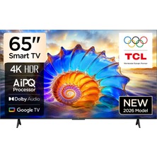 TCL 65V6D 65" 165 Ekran Uydu Alıcılı  4K Ultra HD Google Smart LED TV