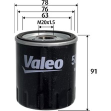 Valeo Mixdepo Yağ Filtresi Ford Focus Iii 2.0tdci 14 - Cmax Ii 2.0tdci 15 - Kuga Ii 14- 2.0 Tdci Mondeo V 14- 2.0 Tdci
