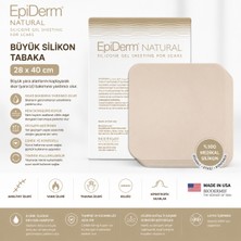 Bıoderm Natural Epı-Derm Silikon Jel Tabaka 28 x 40 cm – Büyük Alan Skar Bakımına Yardımcı Medikal Silikon Tabaka