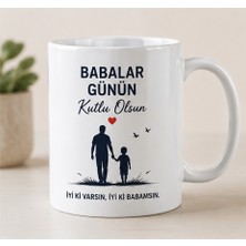 Kadorex Design Babalar Günü Hediye Kupası – Babama Özel Anlamlı Baskılı Kupa Bardak