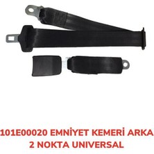 AFT Mixdepo Emniyet Kemeri Arka 2 Nokta Statik Universal