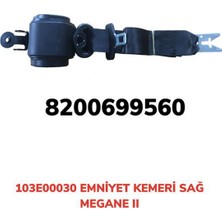 AFT Mixdepo Emniyet Kemeri Otomatik Sağ Megane Ii