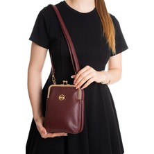 Newish Polo Kadın Siyah Çapraz Klipsli Şık Moda Omuz Çantası NEWPOLO383