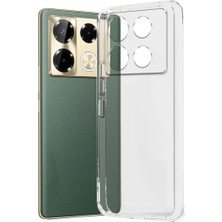 Nanospace Infinix Note 40 Pro Ile Uyumlu Kılıf Şeffaf Silikon