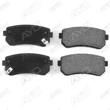 Ayd Mixdepo Arka Fren Balata Hyundai Accent Era 1.4l G4EE 06-10 / I30 1.4l 1.6l 08- / İX35 1.6l G4FD Gdi 11- / Kia Ceed 1.4l 1.6l 07- / Sportage 1.6l G4FD Gdi 09- / Rio 1.4l 1.6l 05- Sürtünme Yüzeyi Düz