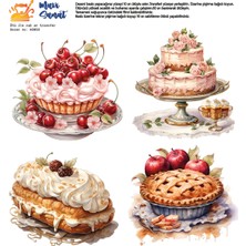 Mavi Sanat Ütü ile Rub On Transfer Kağıdı 30*30 cm  model No: K0058