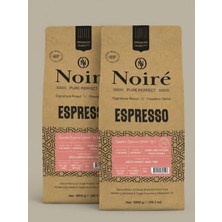 2'li Set Noire Signature Espresso Blend №1 1 kg Çekirdek Kahve %100 Arabica Yüksek Crema Yoğun Aroma