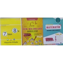 Eser Tonguç Akademi 8. Sınıf 7 Den 8 E Hazırlık Kitabı+Omage 7 Den 8 E Hazırlık Kitab Fen+Omagematematik Soru Bankası