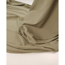 Kumaş Parça Çağla Yeşili Kaşkorse Ribana Kumaş Esnek Yumuşak Bodylik & Bluzluk 110X190CM