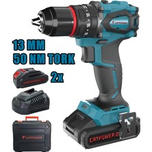 Catpower 4112 Kömürsüz Akülü Darbeli Vidalama 13 mm