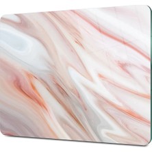 Decovetro Cam Kesme Tahtası ve Sunumluk Kırmızı Mermer Desenli 25 x 35 cm
