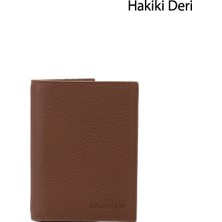 Gönderi(r) Erkek Taba  Hakiki Deri Dikey Cüzdan