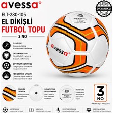 Avessa ELT-280-103 El Dikişli Futbol Topu No3 Sarı
