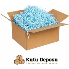 Kutu Deposu Açık Mavi Kırpık Kağıt 1 Kg