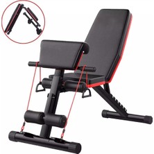 Leyaton Multiposition ve Biceps Combo Bench 145 cm Katlanabilir Ağırlık Sehpası 120 kg Taşıma Kapasitesi
