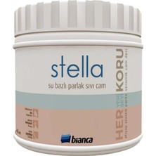Bianca Stella Su Bazlı Parlak Sıvı Cam 500ml Mükemmel Su Dayanımı ve Yüksek Kimyasal Direnç
