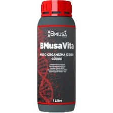 Bmusa Vita Mikrobiyal Gübre 1 Litre Mikro Organizmalar İçeren Etkili Formül