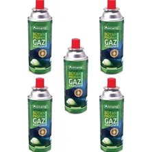 Orcamp Orgaz Kamp Kartuş Tüp 227 gr %30 Propan %70 Bütan Gazı 5'li Paket Yüksek Güvenlik