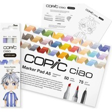 Copic Cıao Serene Renkli Layer & Mix Manga Başlangıç Seti Çok Uçlu Kalemler