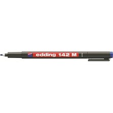 Edding Asetat Kalemi E-142M Mavi Ed14203 1 mm Kalınlıkta Suya Dayanıklı ve Silinebilir Özellikte