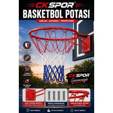 Slipt Ckspor Basketbol Potası ve Filesi 45 cm Çember Çapı Duvara Monte Basketbol Çemberi