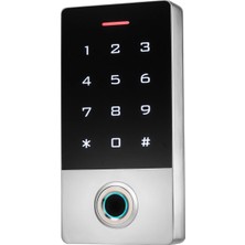 Sarkey SR-212 Em-W Parmak Izi Kart Okuyucu 125 Khz IP68 Dokunmatik Şifreli Biyometrik Geçiş Kontrol Sistemi 10000 Kullanıcı