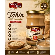 Sabıroğlu Tahin 600 gr Kavanoz Tek Kavrulmuş