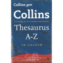Collins Yayınları Thesaurus A-Z (Gem)