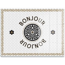 Decovetro Cam Kesme Tahtası ve Sunumluk Amore Bonjour 25 x 35 cm