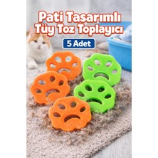 Tüy Toz Toplayıcı Özel Pati Tasarımlı 5 Adet