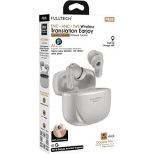 Fulltech FB28 Smart Aı Çevirmen Kulaklık Bluetooth 5.0-135 Dil Gerçek Zamanlı Çeviri