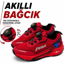 Promax Akıllı Bağcıklı Çocuk Spor Ayakkabı Kırmızı 31-35