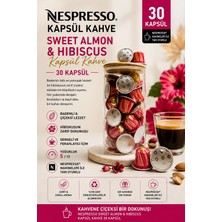 Nespresso Sweet Almond & Hibiscus Kapsül Kahve 30 Adet + Cam Kutu Hediyeli