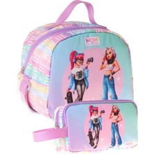 Wow Generation Kız Çocuk Be You (Yeşil - Mor) Thermo Beslenme Çantası ve Kalemlik Seti - SETWG-W6086