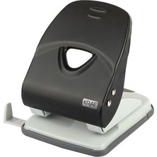 Kraf Siyah Delgeç 160G 40 Sayfa Kapasitesi Ergonomik Tasarım ile Güçlü Metal Gövde