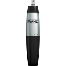 Wahl Nosse Trimmer Kulak Burun Tüyü Temizleme Pilli Kablosuz Kullanım 60 dk Süreli Siyah