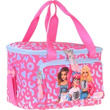 Wow Generation Iki Bölmeli Thermo Okul Beslenme Çantası - Girl Friends Baskılı Kırmızı Renk (Kız Çocuk) - W6060
