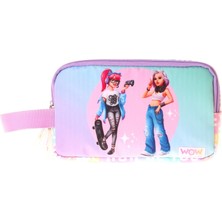 Wow Generation Kız Çocuk Be You Baskılı Yeşil - Mor Renk Ilkokul Kalem Çantası - Kalemlik - W6087