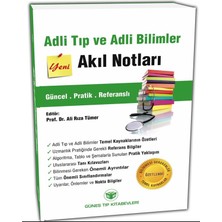 Güneş Tıp Kitabevleri Adli Tıp ve Adli Bilimler Akıl Notları Prof. Dr. Ali Rıza Tümer