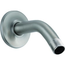 U4993-SS Duş Kolu ve Flanş, Paslanmaz Çelik, 15,2 x 7,3 x 15,2 cm