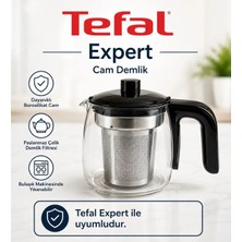 İyi Parça Tefal Tea Expert Çay Makinesi Uyumlu Filtreli Cam Demlik