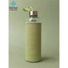 Fhilli H2o Deri Kılıflı Cam Matara 500 Ml Pembe