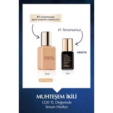 Estee Lauder Seyahat Boy Fondöten - Double Wear Stay-In-Place Fondöten SPF10 (3W1 Tawny) 15ML