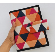 H3bag Kitap Çantası, El Yapımı Cepli, Kılıf Çanta, Kitap Kılıfı, Organizer Çanta