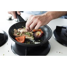 Lidyada Maison Madura Plus Wok, Granit Kaplama, 30 cm