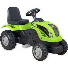 Micromax MMX00343 Römorklu Pedallı Traktör Yeşil Renk Ergonomik ve Havalı Korna Özellikli