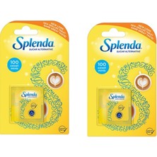 Splenda Doğal Tatlandırıcı 100 x 2'lü Katkısız ve Özel Üretim Sofralık Alternatif