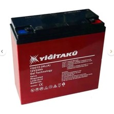 Yiğit Akü 12V 22AH Elektrikli Bisiklet Aküsü Jel Akü AGM Teknolojisi ile Titreşim Direnci Sağlar