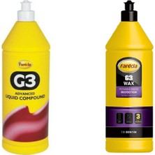 Farecla G3 Sıvı Pasta 1 Lt ve G3 Wax Cila 1 Lt Premium Kalite ile Etkili Temizlik