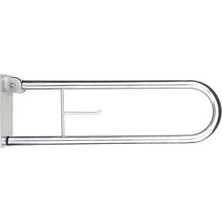 MaxiFlow Engelli Ø 32 Mafsallı Wc Kağıtlıklı Tutunma Barı 73*23*11 cm